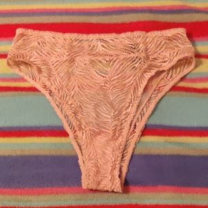 NWT Victorias Secret high waist dusty pink panties
